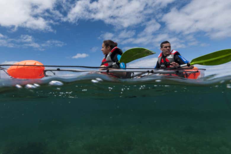 Las Canteras Beach Gran Canaria Clear Kayak Tour, Las Palmas de Gran