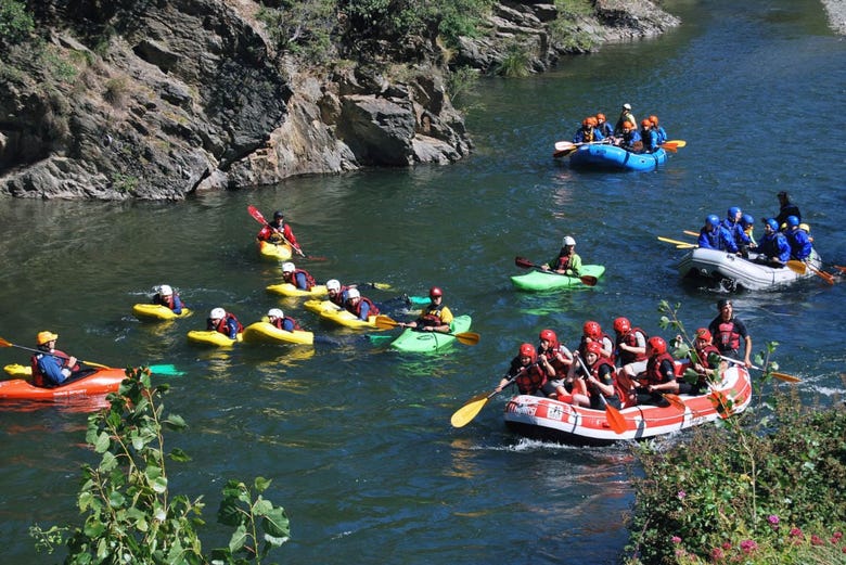 Rafting no rio Noguera Pallaresa