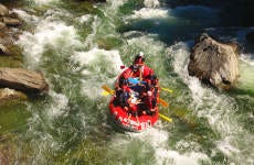 Rafting en el río Noguera Pallaresa