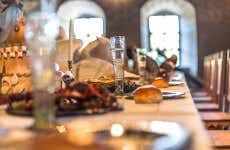 Cena con spettacolo al castello medievale