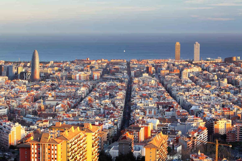 Panoramique de Barcelone