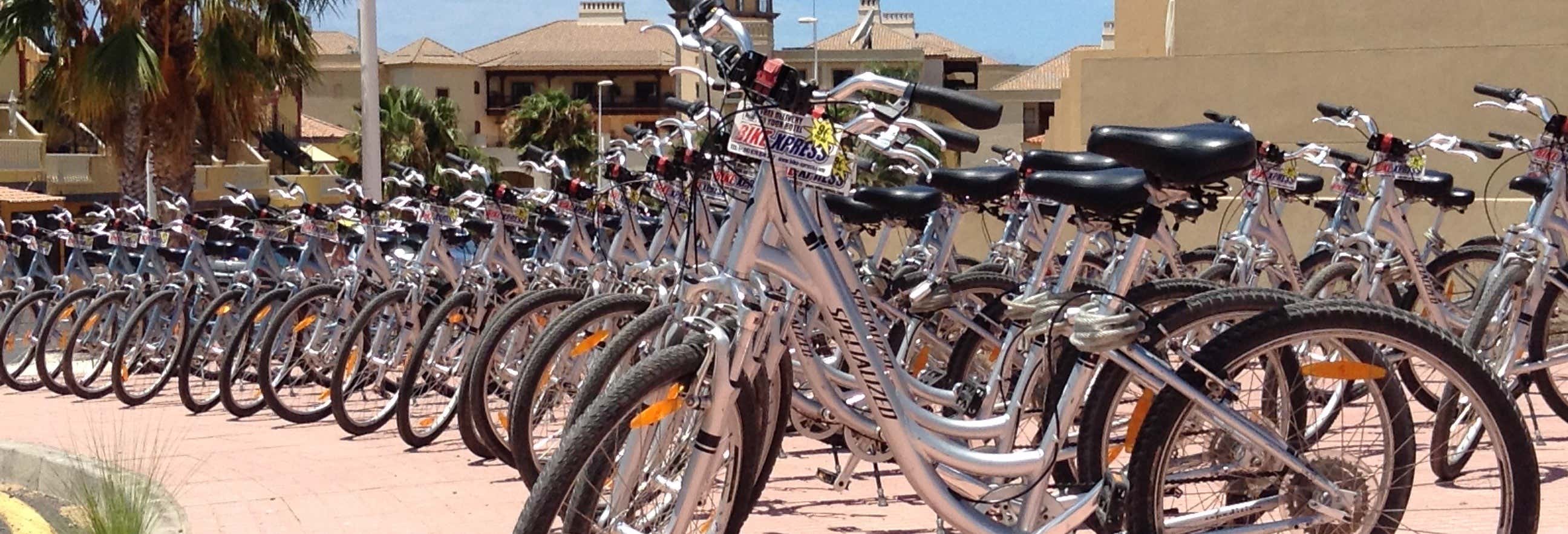 Alquiler de bicicleta en el sur de Tenerife