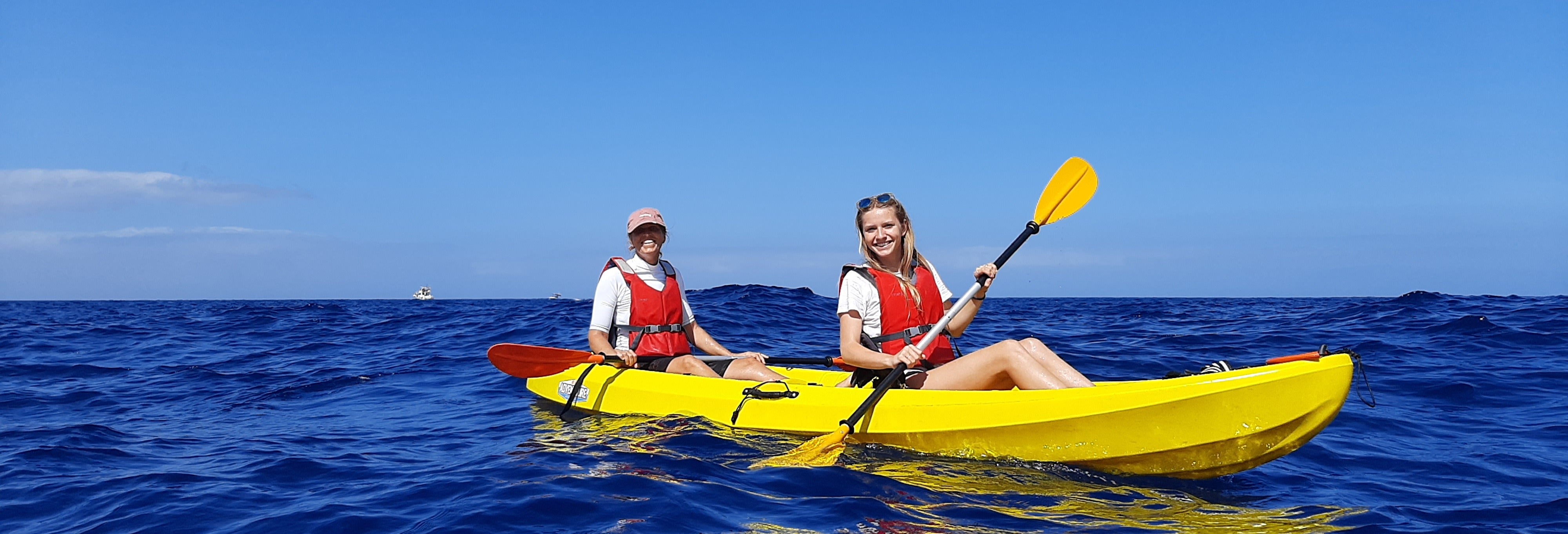 Kayak y snorkeling a Los Cristianos