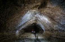 Espeleologia na Caverna de Las Palomas