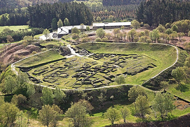 The Castro de Viladonga ancient hillfort
