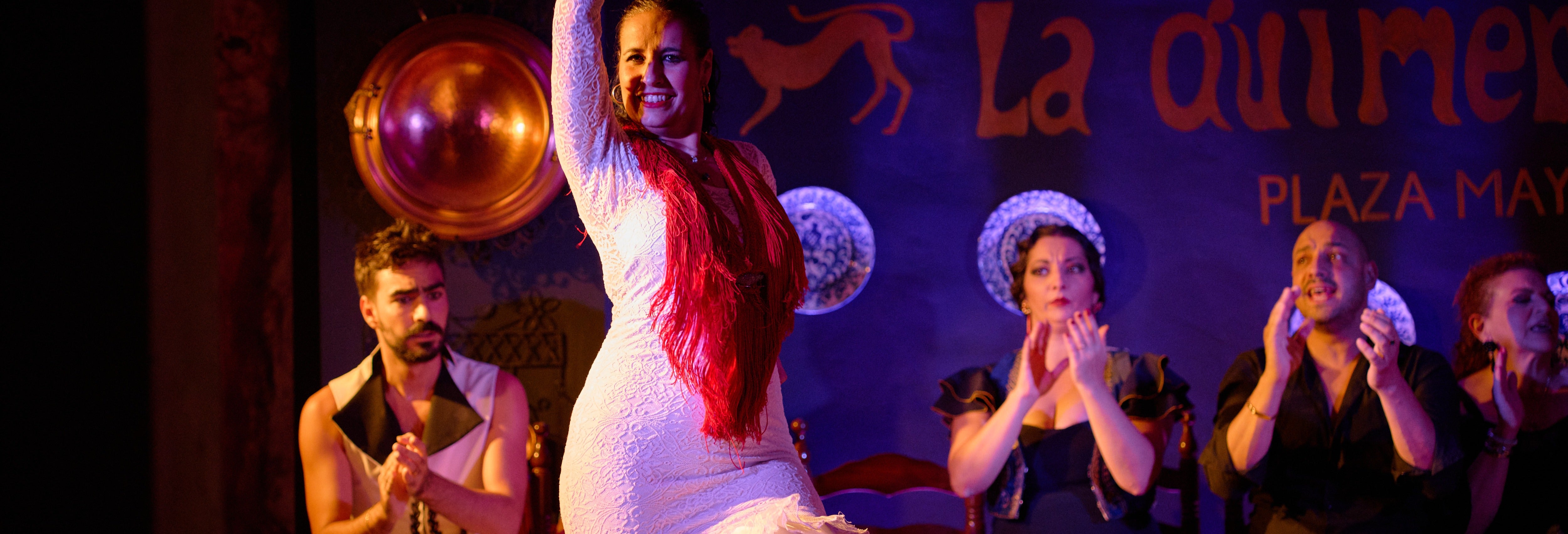 Espetáculo de flamenco no Tablao La Quimera
