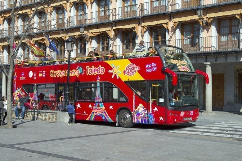 Ônibus turístico de Toledo
