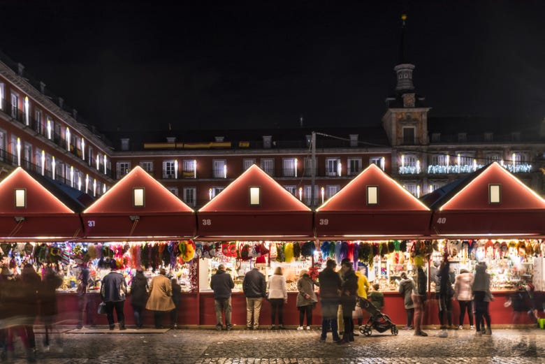 Mercado de Natal da Plaza Mayor