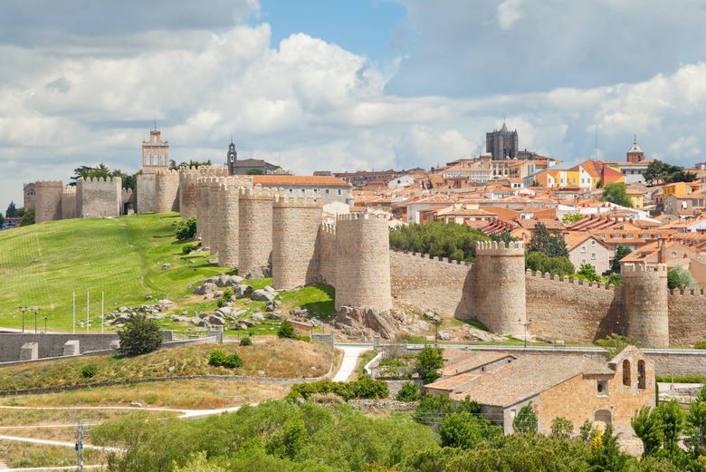 Vue panoramique d'Ávila