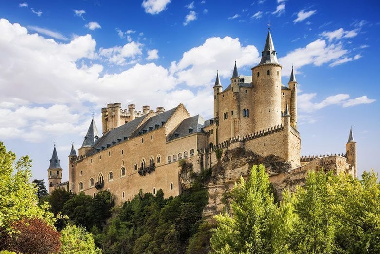 The Alcazar Fortress of Segovia