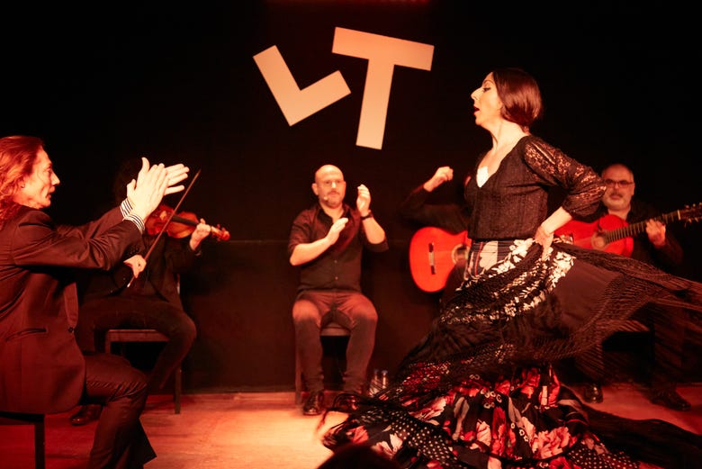 Flamenco al tablao Las Tablas