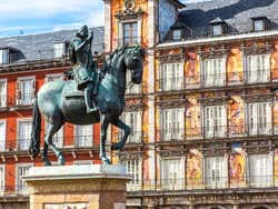 Plaza Mayor, estatua de Felipe III