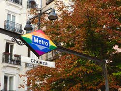 Chueca Metro in Madrid
