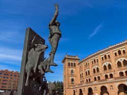 Statua del torero Jose Cubero Yiyo a Las Ventas
