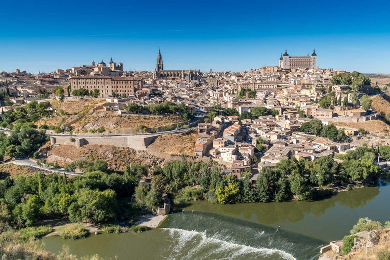 Beautiful views of Toledo