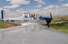 Paseo en avioneta desde Madrid
