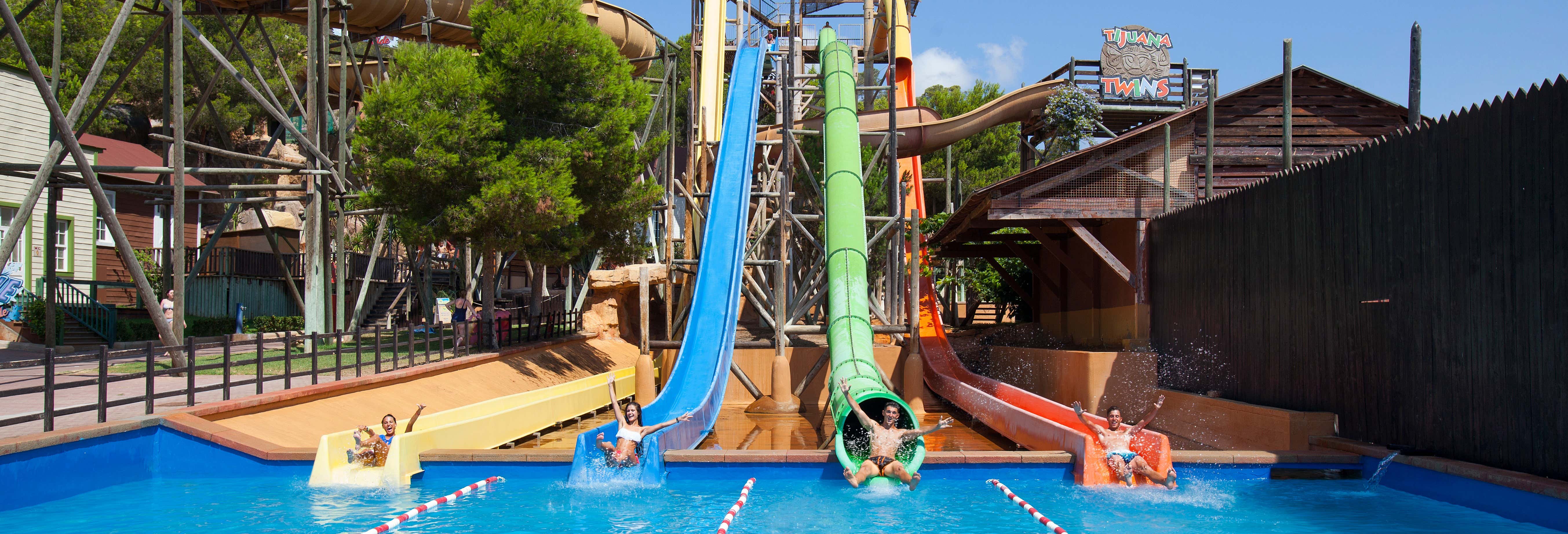 Ingresso do Western Water Park