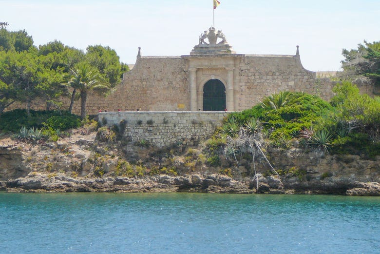 Isla del Lazareto, en el puerto de Mahón