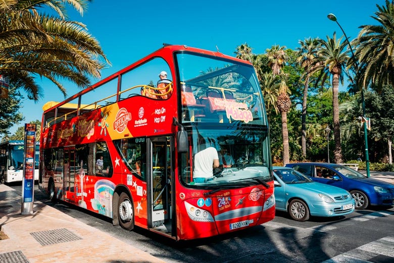 Malaga sightseeing bus