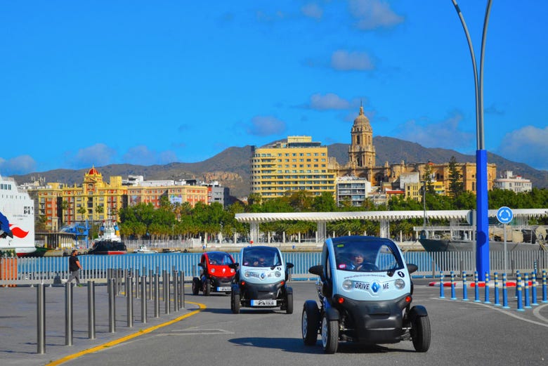 Découvrez Malaga en voiture électrique