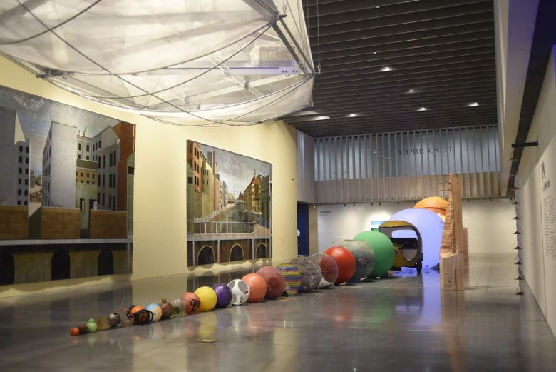 Arte contemporânea no Centre Pompidou de Málaga