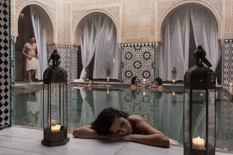 The Hammam Al Andalus baths in Malaga