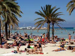 Verano en la playa de El Arenal