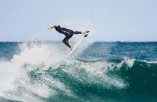 Curso de surfe em Mundaka