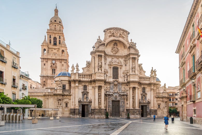 The historic Murcia Cathedral
