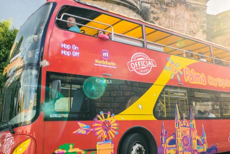 Ônibus turístico de Palma de Mallorca