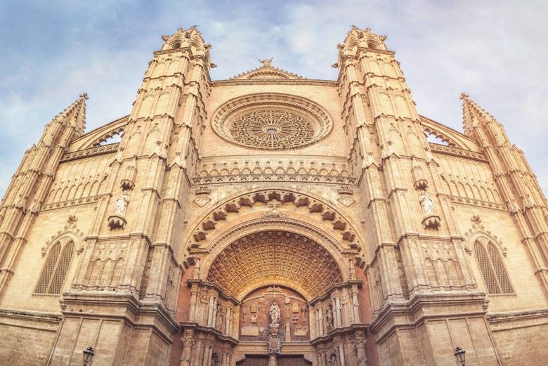 Fachada da catedral de Palma
