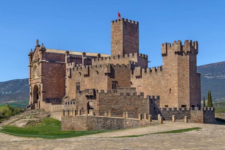 Panorámica del Castillo de Javier