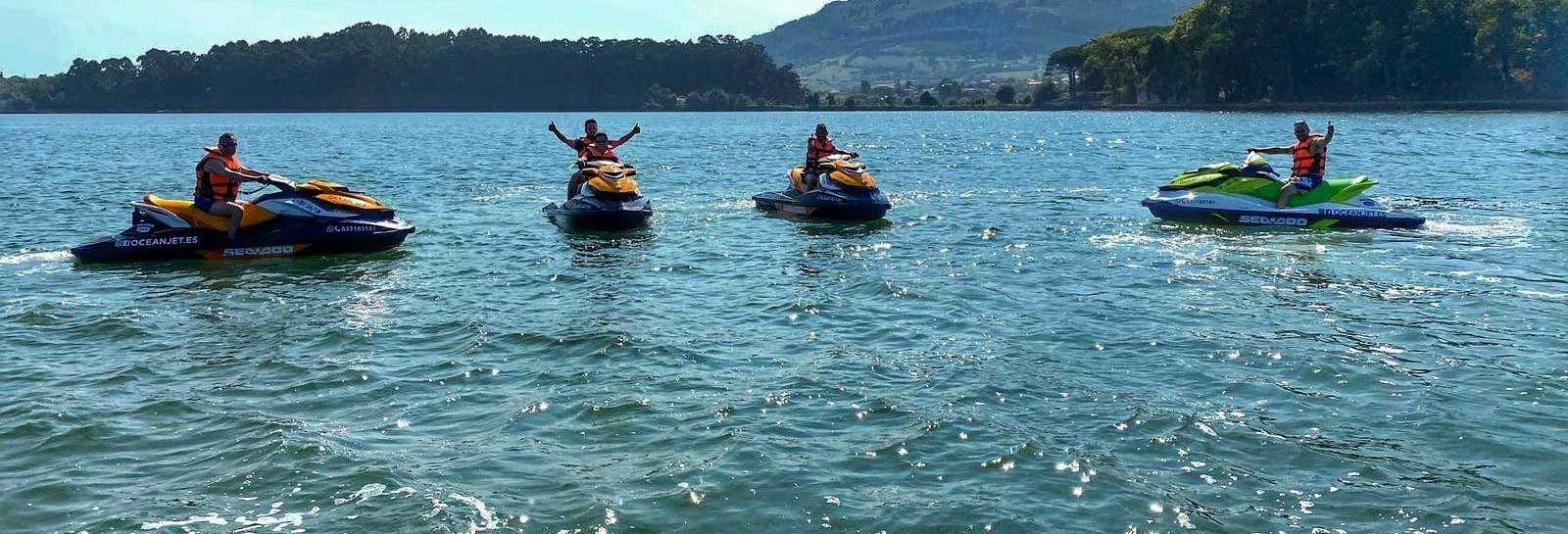 Tour en moto de agua por Santander desde Pedreña