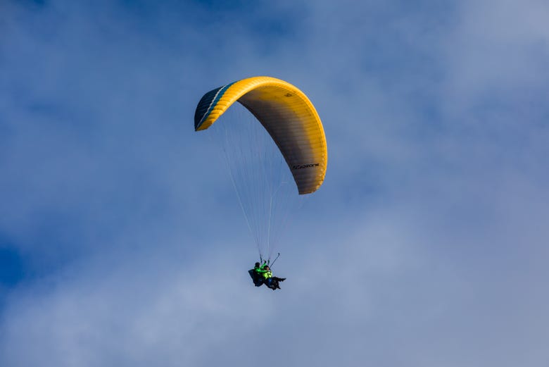 Paragliding!