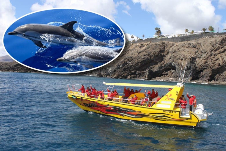 A boat trip on the waters of Lanzarote