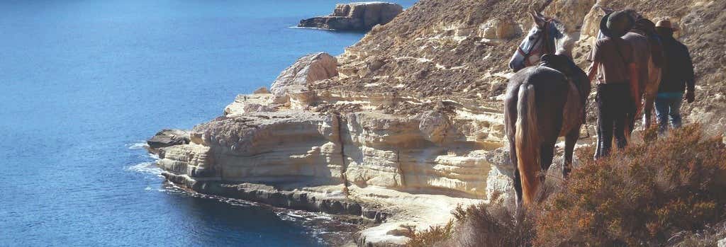Paseo a caballo por el Cabo de Gata