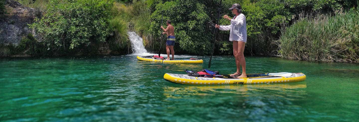 Tour en paddle surf por las Lagunas de Ruidera