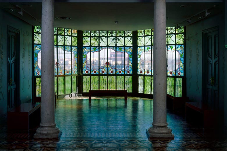 Interior do palacete