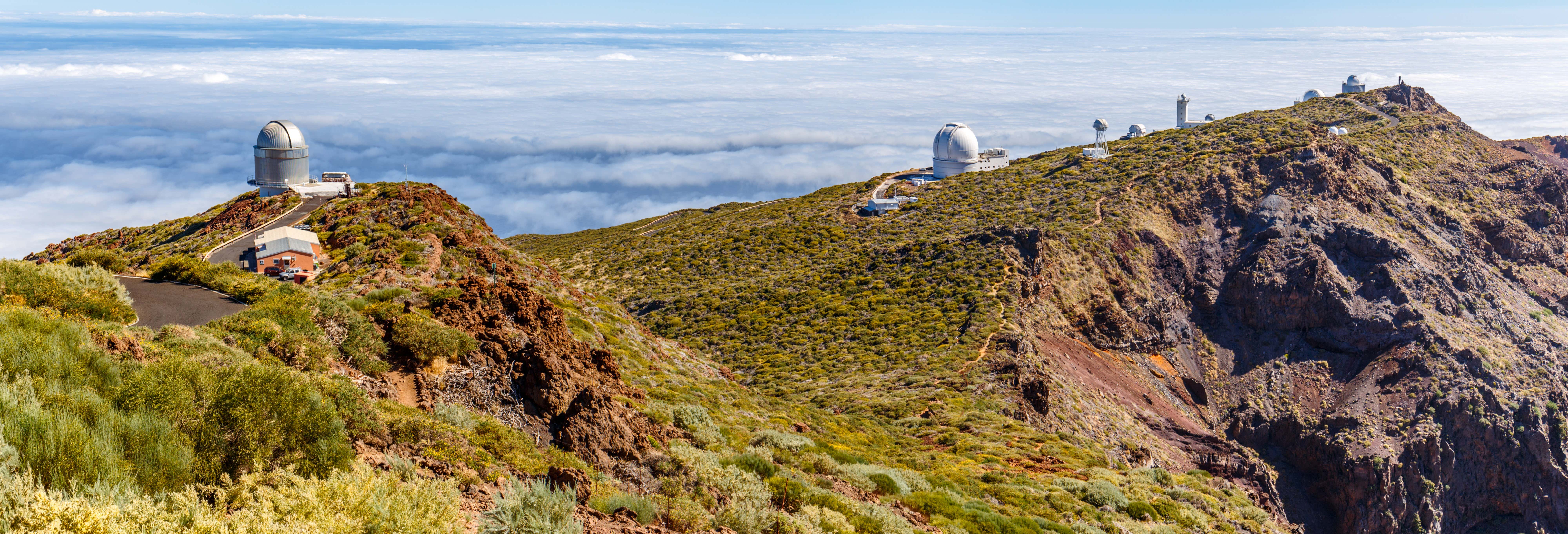 Excursión de senderismo por el Roque de los Muchachos desde Santa Cruz en La Palma