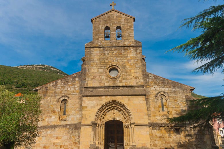 The church of Santa María del Puerto