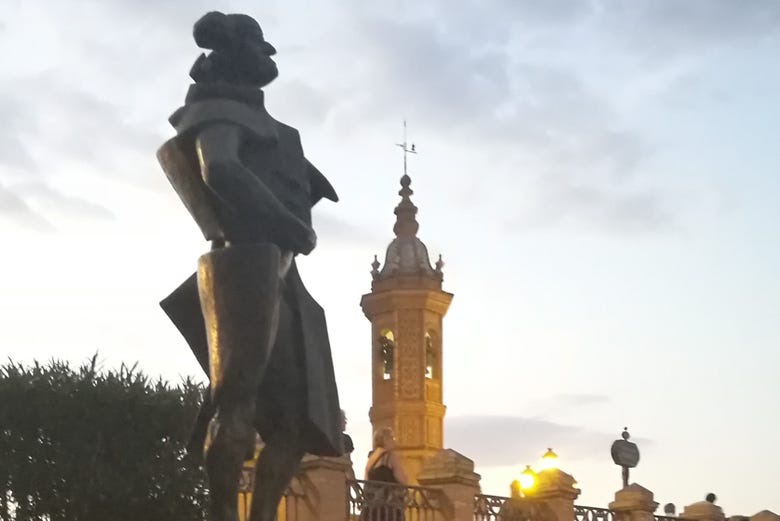 Estatua del torero Juan Belmonte