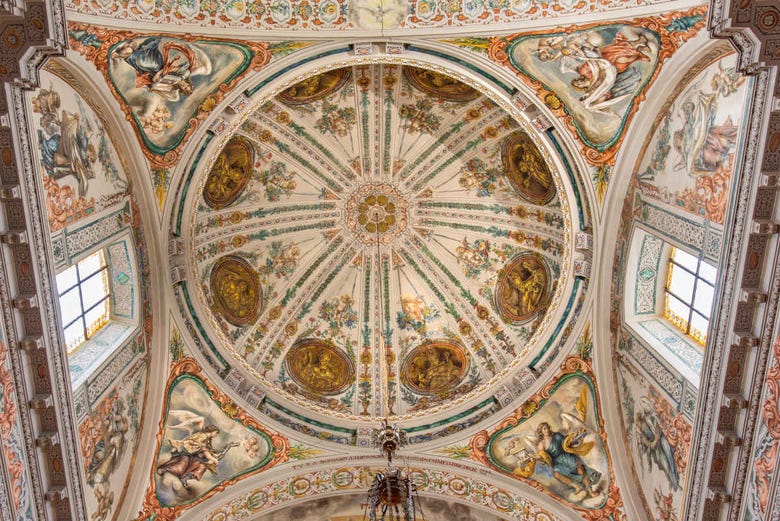 Frescoes in the church of the hospital