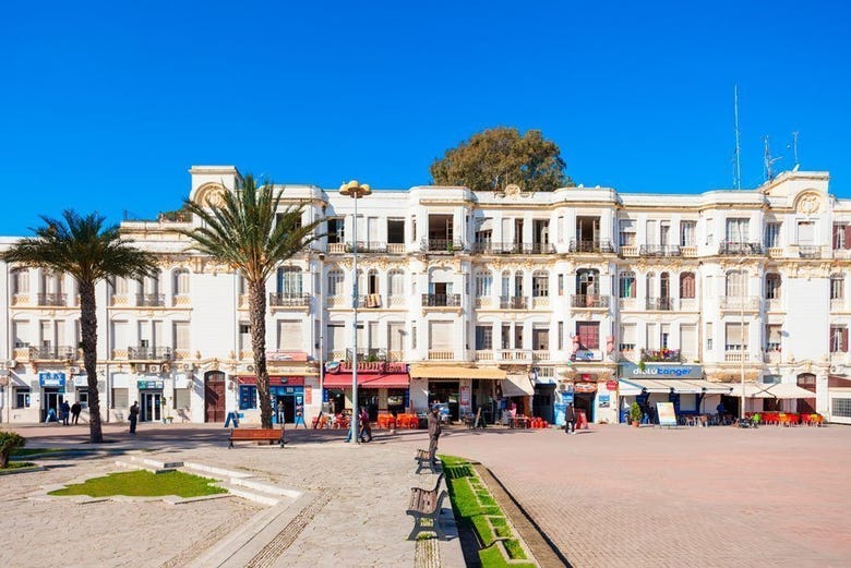 The centre of Tangier