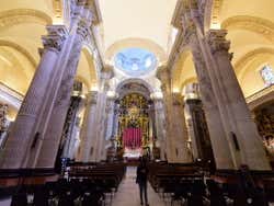 Interior de la Iglesia del Hospital de la Caridad