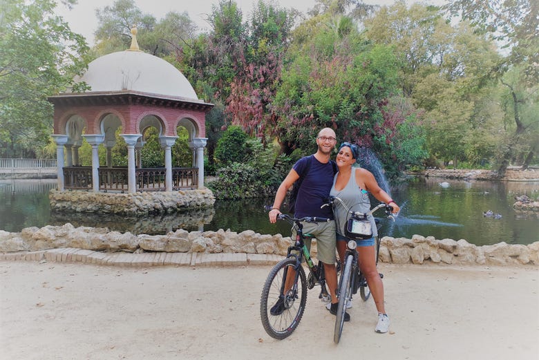 Bike tour en el Parque de Maria Luisa