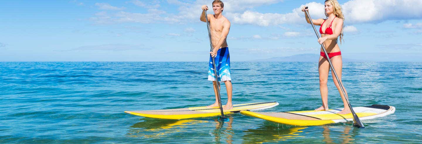 Curso de paddle surf en Suances