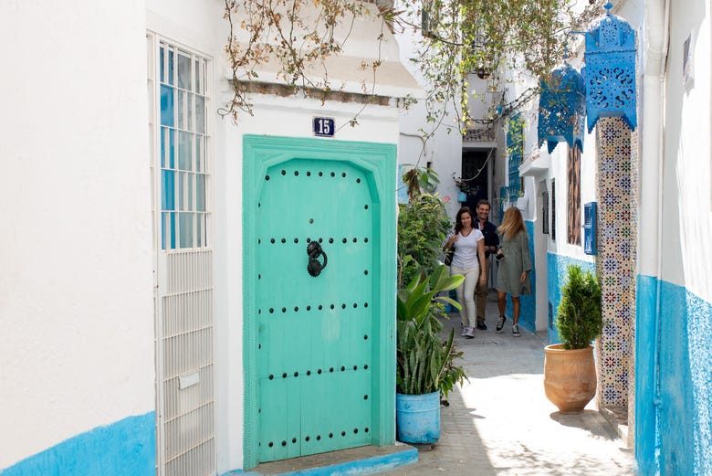 Explore the charming alleyways of Tangier