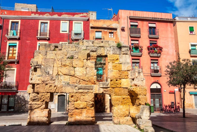 Recorriendo el casco histórico de Tarragona