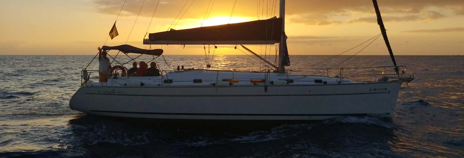 Excursión en velero desde Tazacorte en La Palma