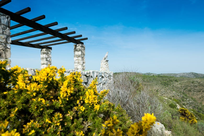 Cañada del Lobo lookout point